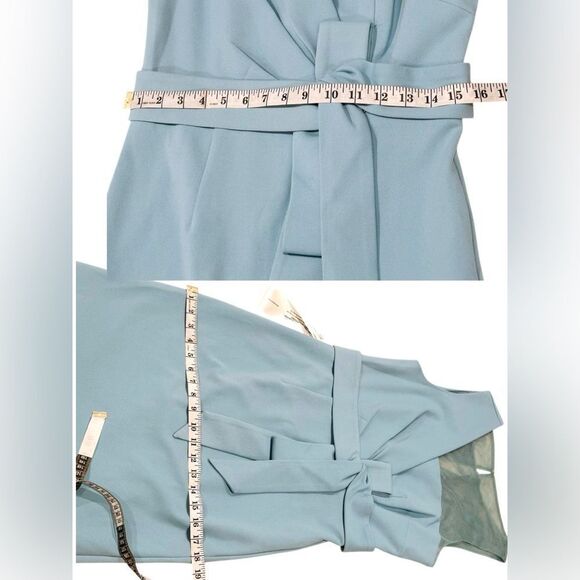 JS Collections JOANNA BOW TEA LENGTH Midi DRESS Gown - Picture 11 of 16